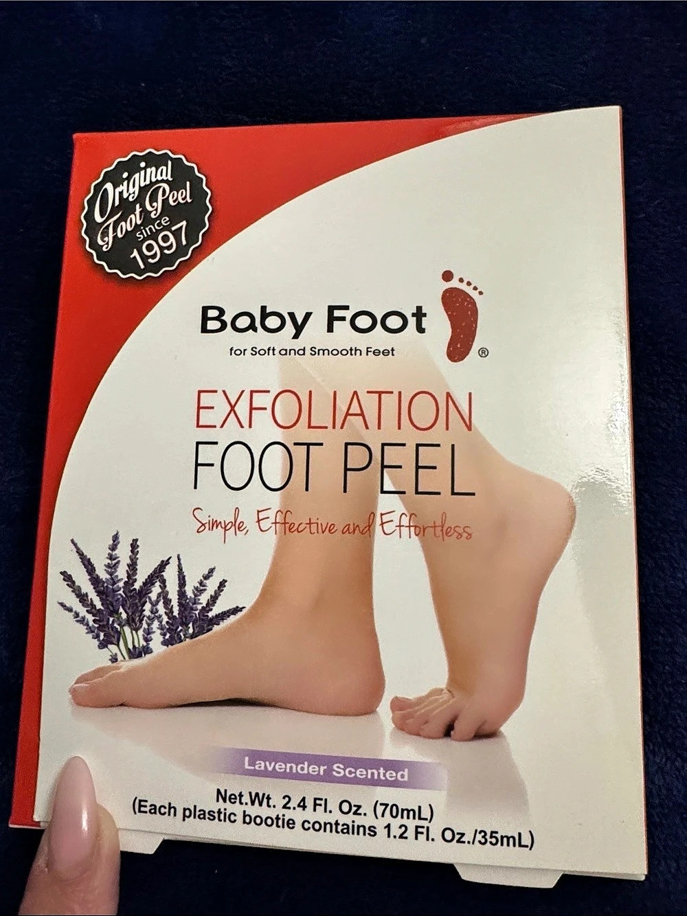 Baby Foot Original Exfoliation Foot Peel - Lavender Scent